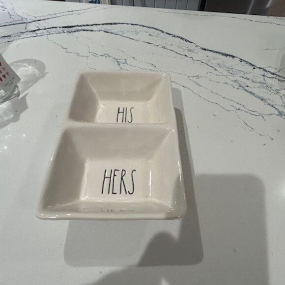 Rae Dunn Other - Rae Dunn "His & Hers" container